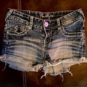 Amethyst Blue Jean shorts